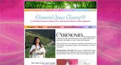 Desktop Screenshot of elementalspaceclearing.com